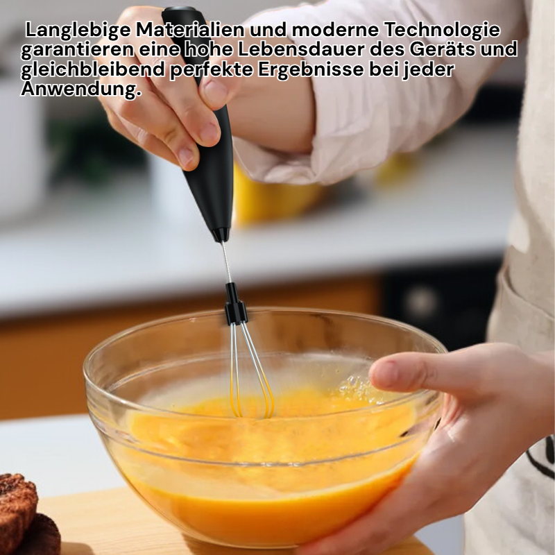 Tragbarer elektrischer Milchschäumer Kaffee-Mixer Multifunktionaler Milchaufschäumer