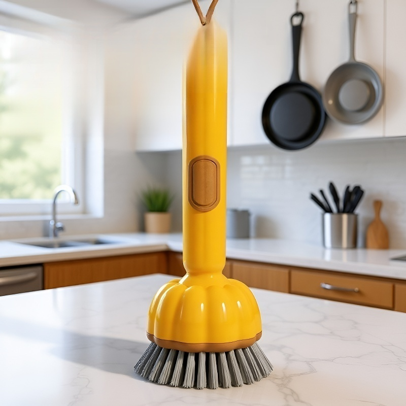 แปรงทำความสะอาดด้ามยาวสำหรับใช้ในครัวโดยเฉพาะ