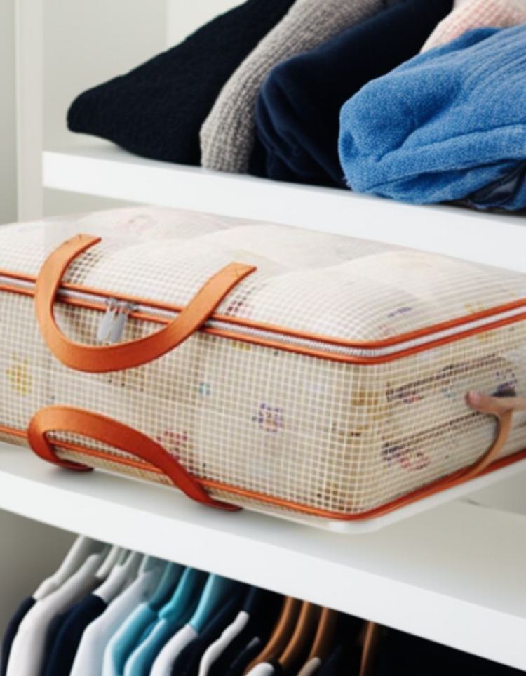 가정용 방수 수납 가방 사용 예시