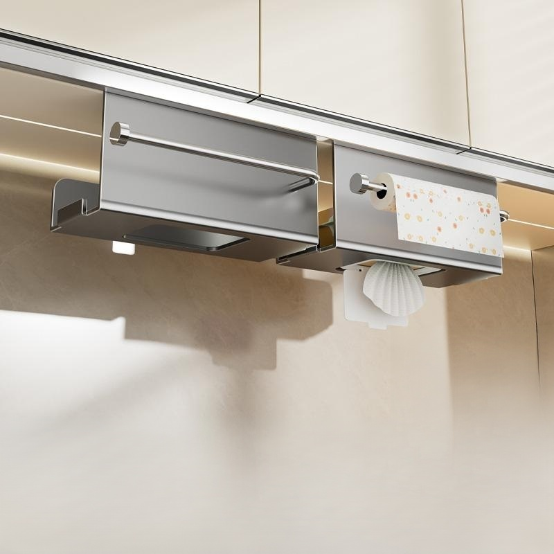 거꾸로 된 키친타월 보관함