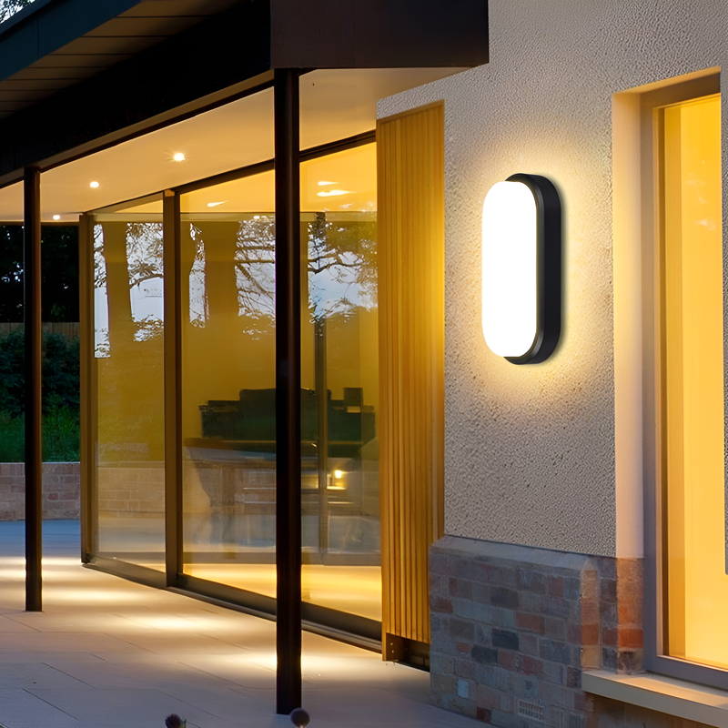 Waterproof Oval LED Ceiling & Wall Light for Bathroom and Balcony