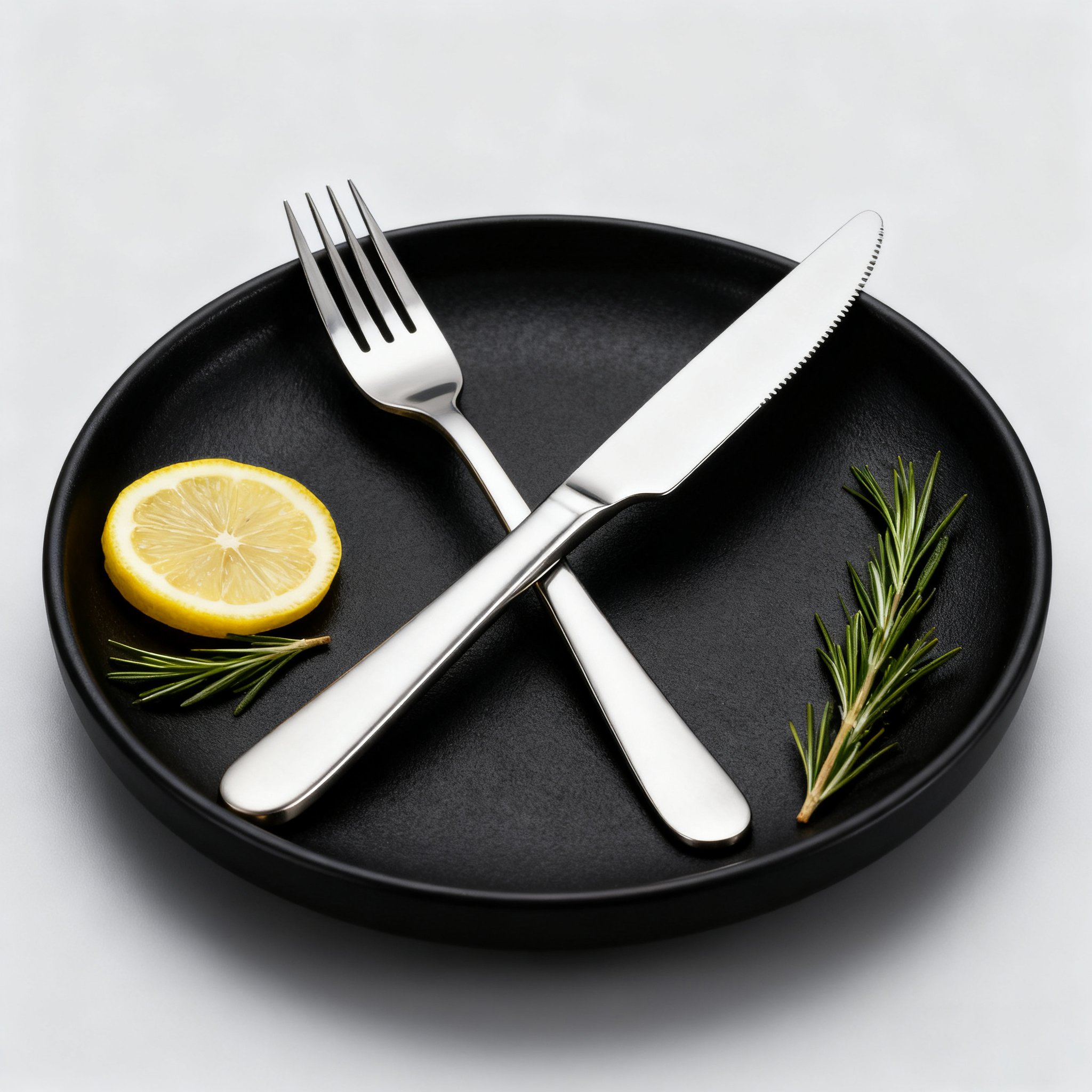 Silbernes Messer- und Gabelset(3 Stück)