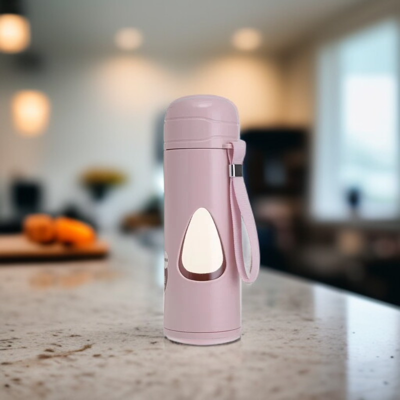 뜨거운 물빠짐방지 이중 유리 스포츠 물컵 학생용 찻잔 사무용컵