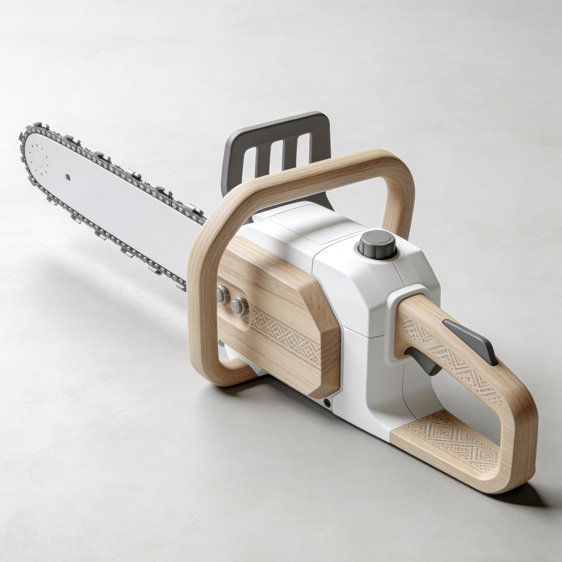 전기톱 전체 모습