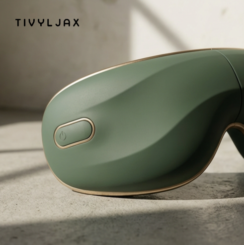 온열 기능 작동 중인 눈 마사지기