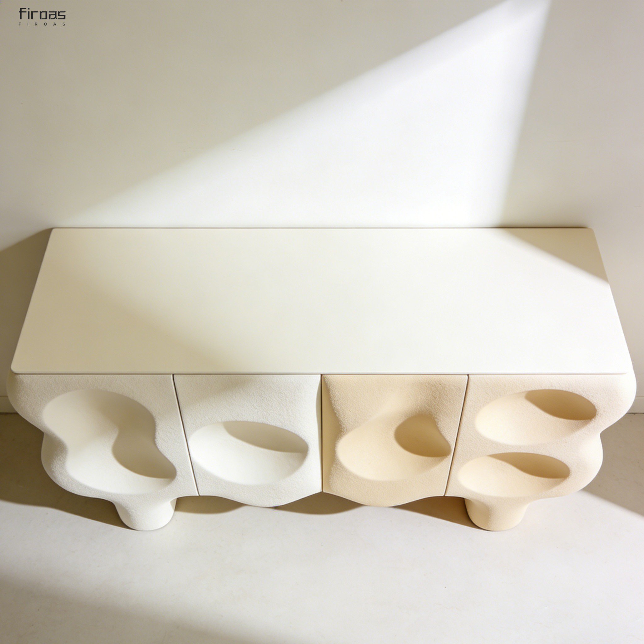 ตู้ข้างโต๊ะอาหารสไตล์โมเดิร์นมินิมอล