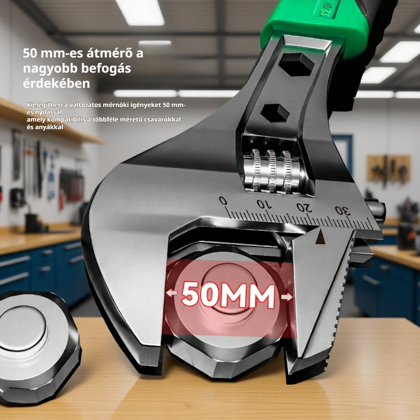 Univerzális állítható csavarkulcs készlet, nagy nyílással, többfunkciós