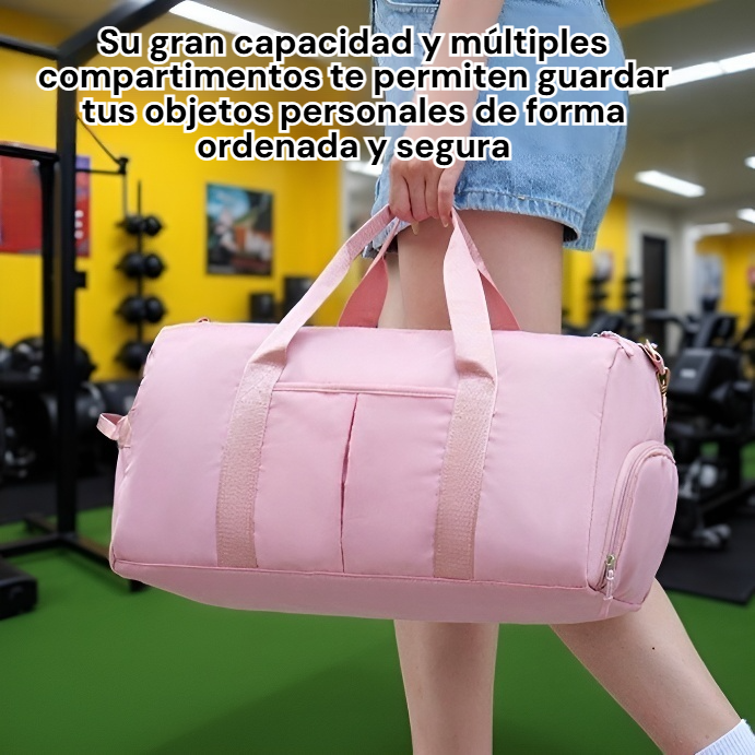 Bolsa de almacenamiento con separación seco-húmedo para yoga y natación, imprescindible para viajes