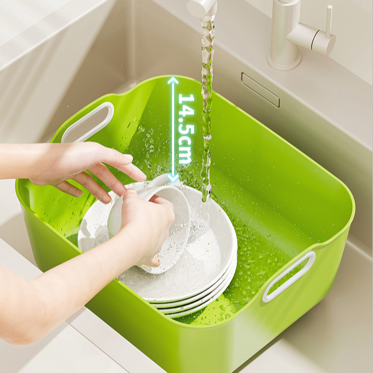 大容量廚房移動瀝水盆