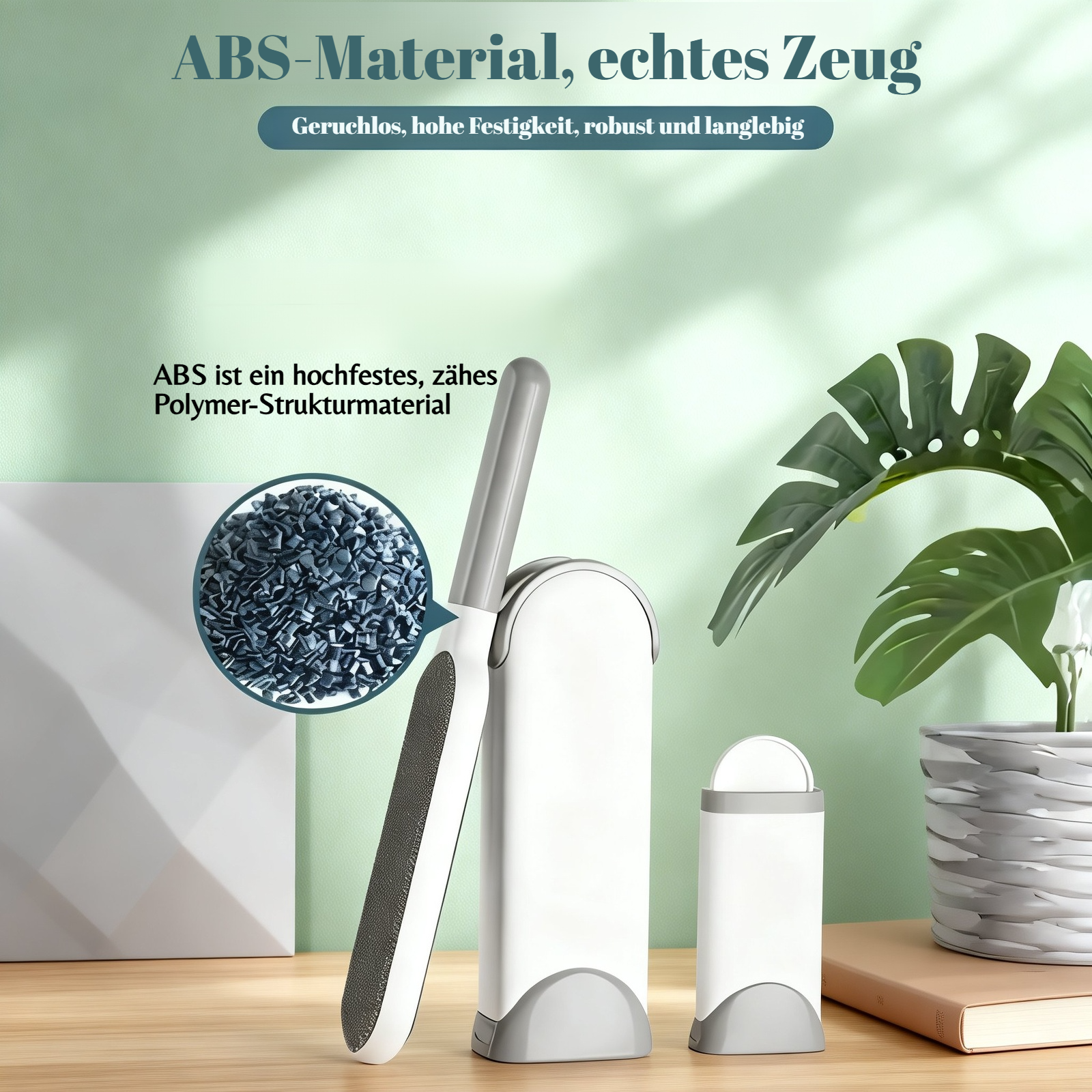 Tierhaar-Entfernungsbürste mit Aufbewahrungsbox, Fusselentferner für Kleidung