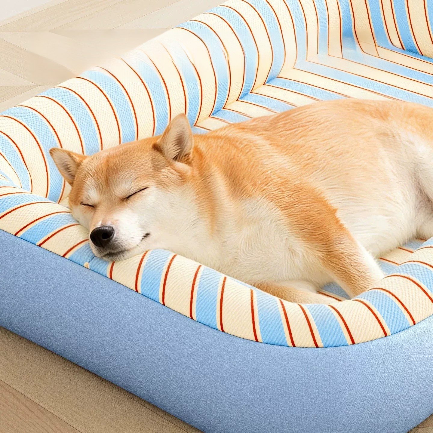 四季通用 耐久性ペット用犬小屋ベッド