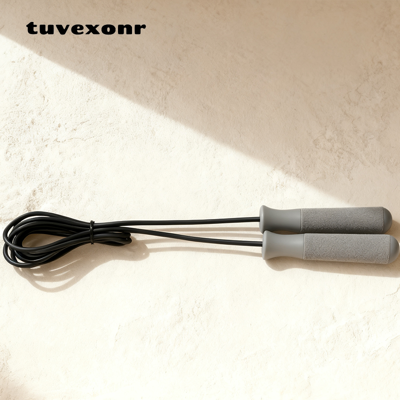 미끄럼 방지 핸들 점프 로프 (3개)