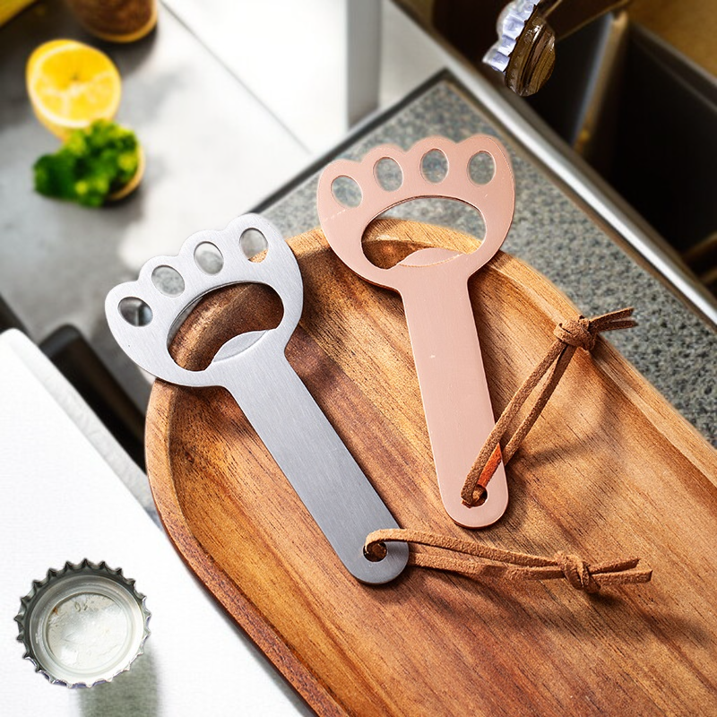 Lanyard Portable Driver Cover Opener Home Portable Hanging Hole Design Wooden