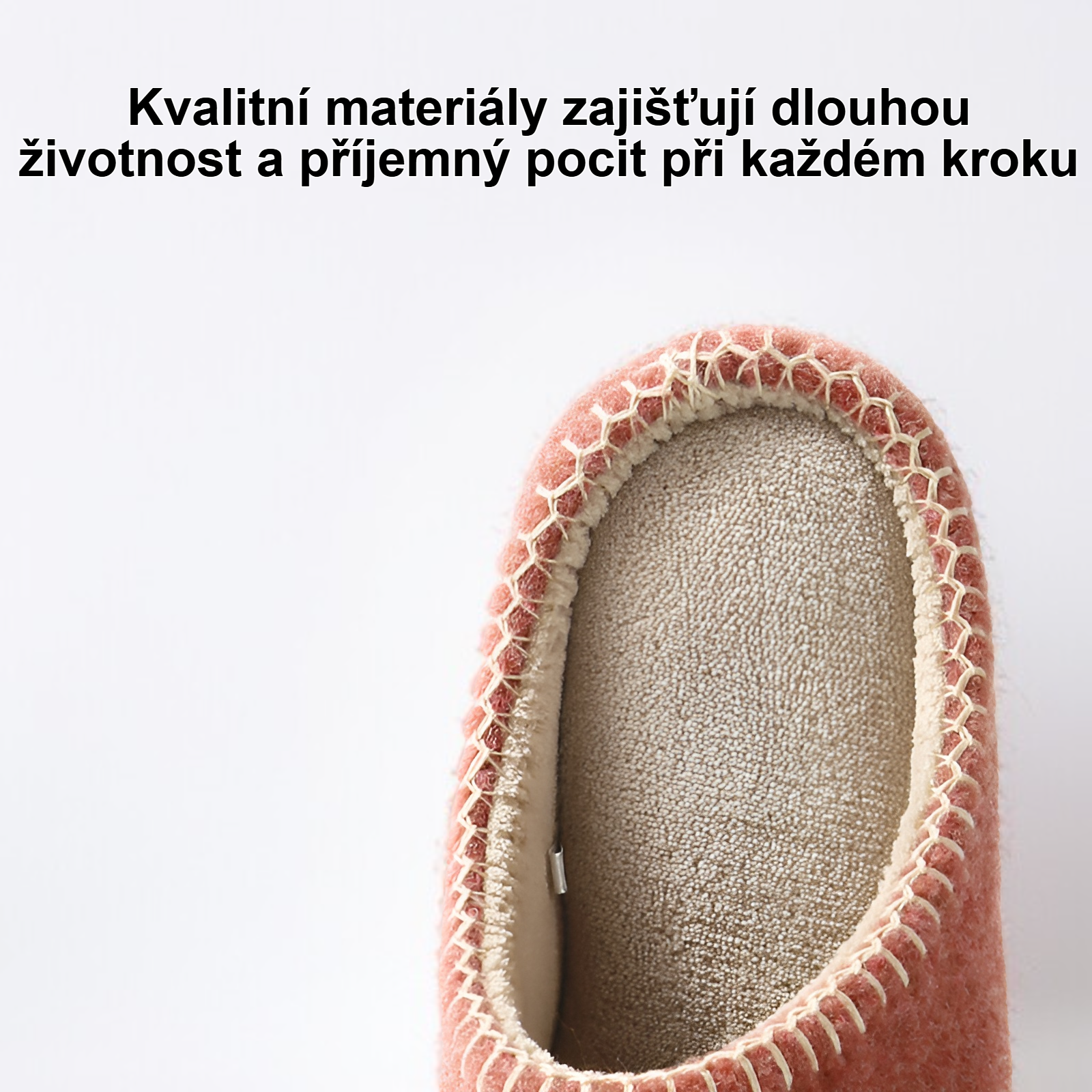 Podzimní a zimní domácí pantofle