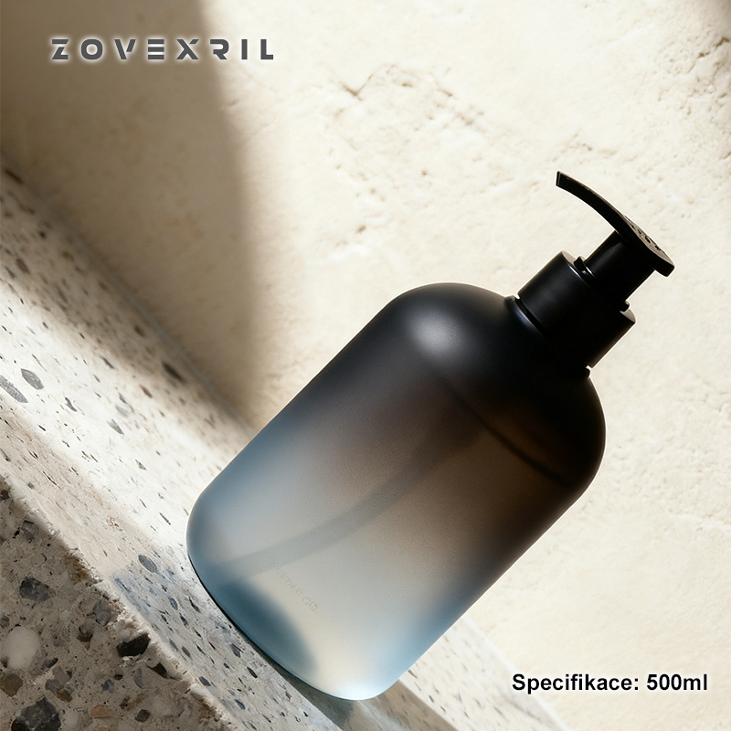 Detailní pohled na gel s exfoliačními částicemi