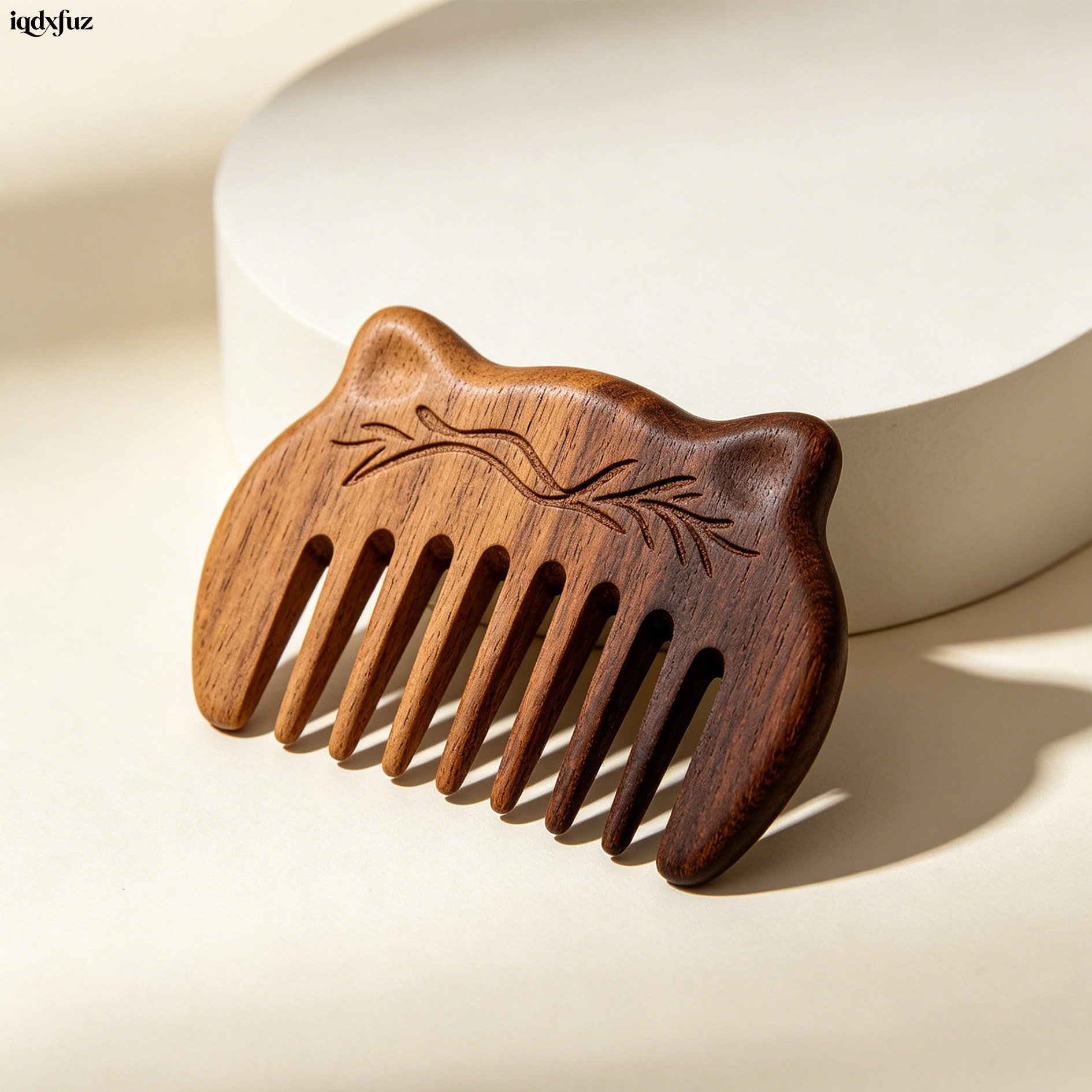 Wooden Wide-toothed Combs (Set of 5)