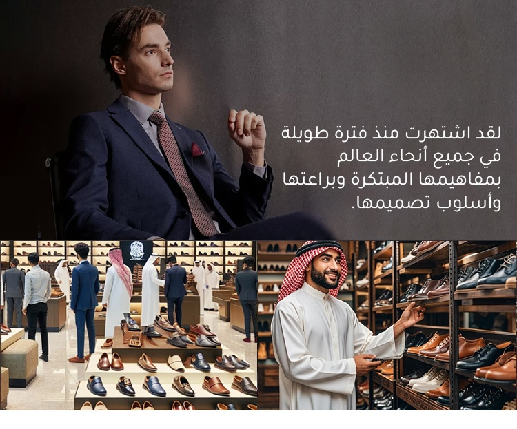 حذاء جلدي مريح عالي الجودة للرجال