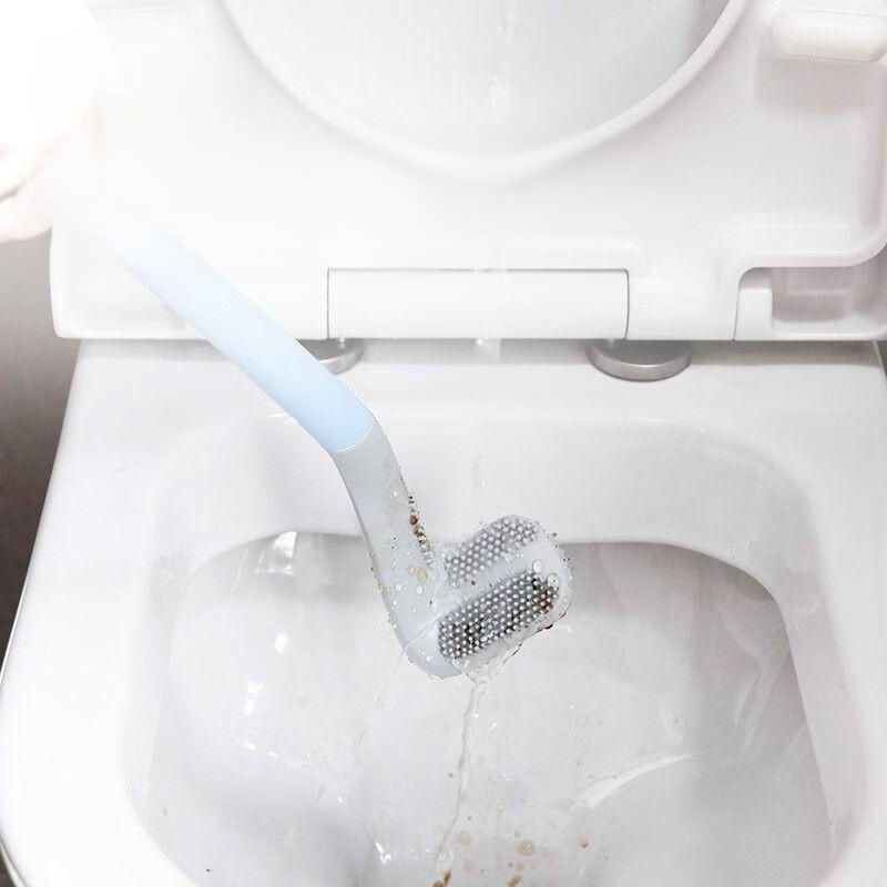 家庭用シリコン製トイレブラシ
