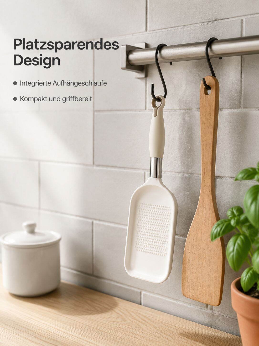 Kitchen Multi-Functional Garlic Press