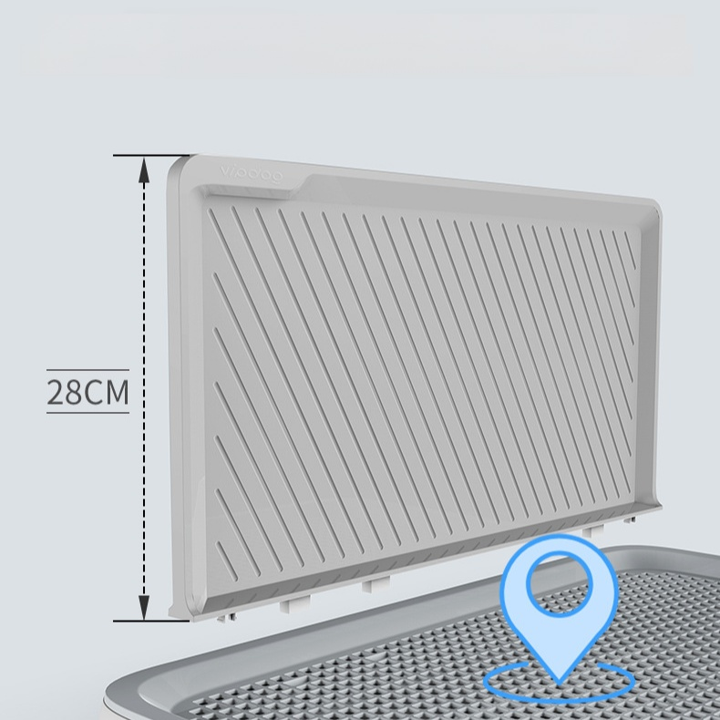 Leak-proof pet dog toilet