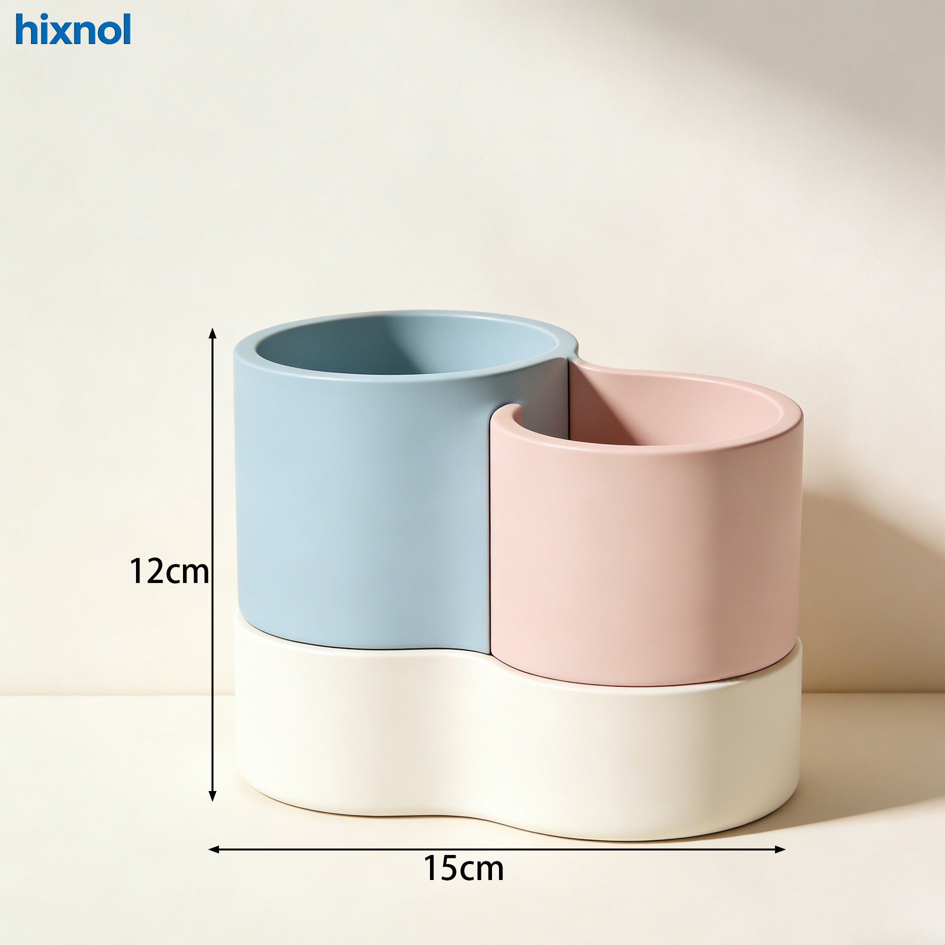 Stackable pen holders for office supplies