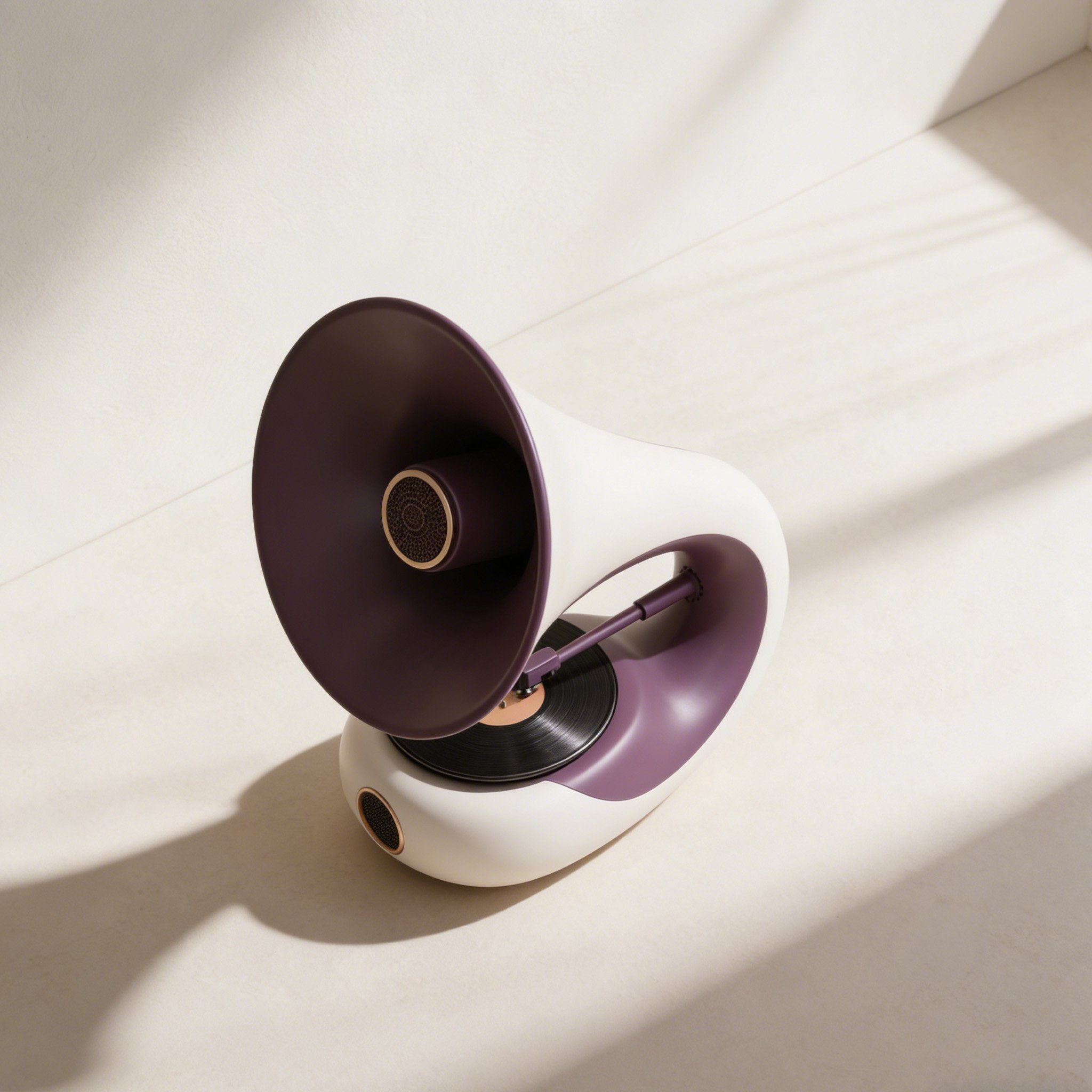 ลำโพงหอยทากสำหรับตกแต่งบ้าน