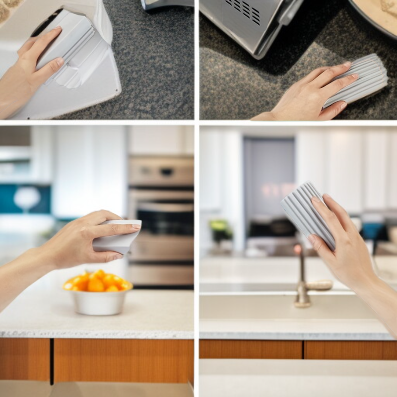 Esponja limpiadora de polvo para persianas de madera