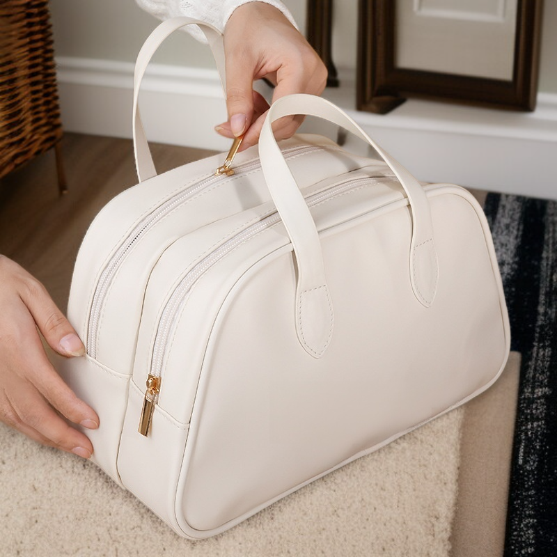 Modern Simple Tote Storage Pouch Travel Skincare Toiletry Bag Portable Fashion Pouch