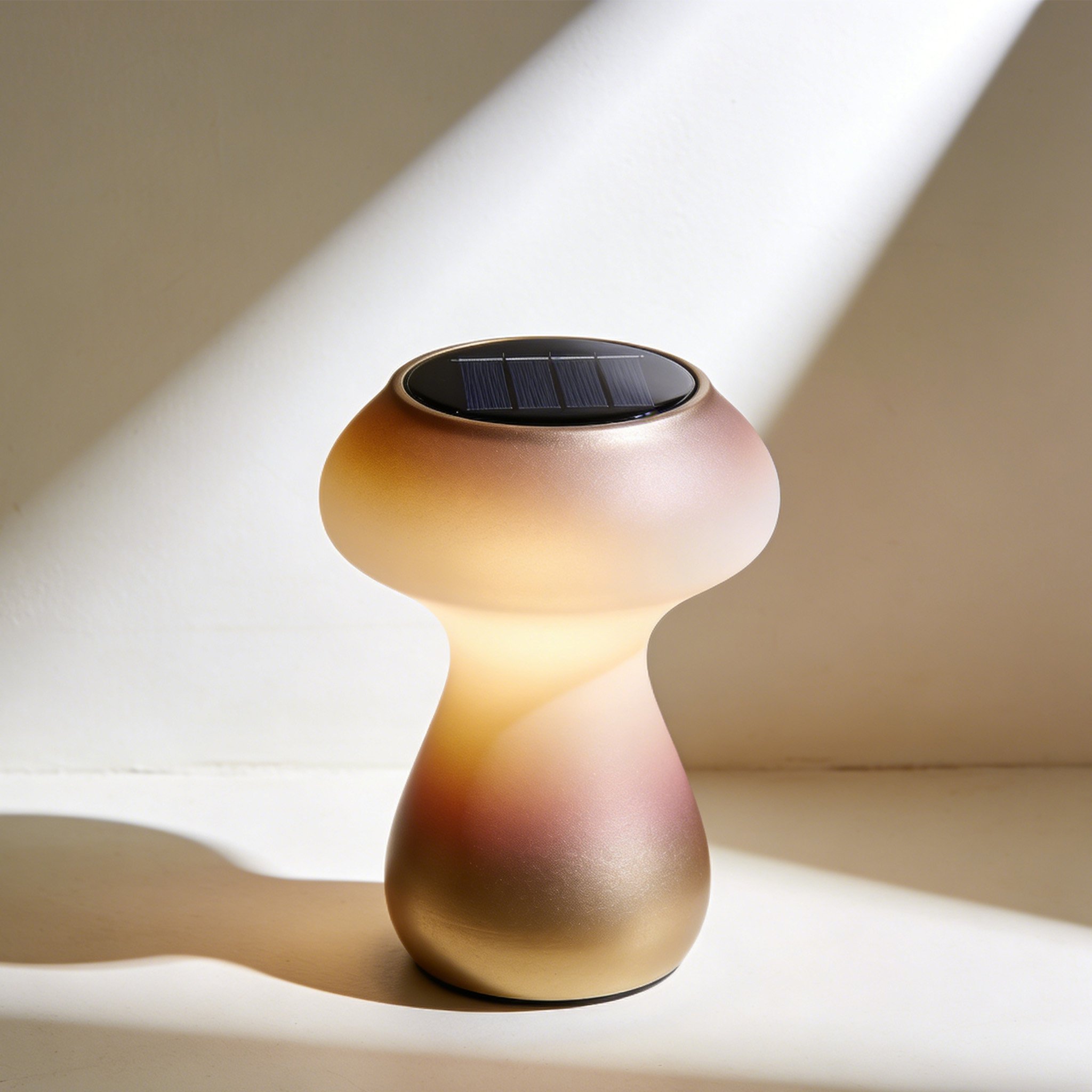 Lámpara solar para jardín exterior