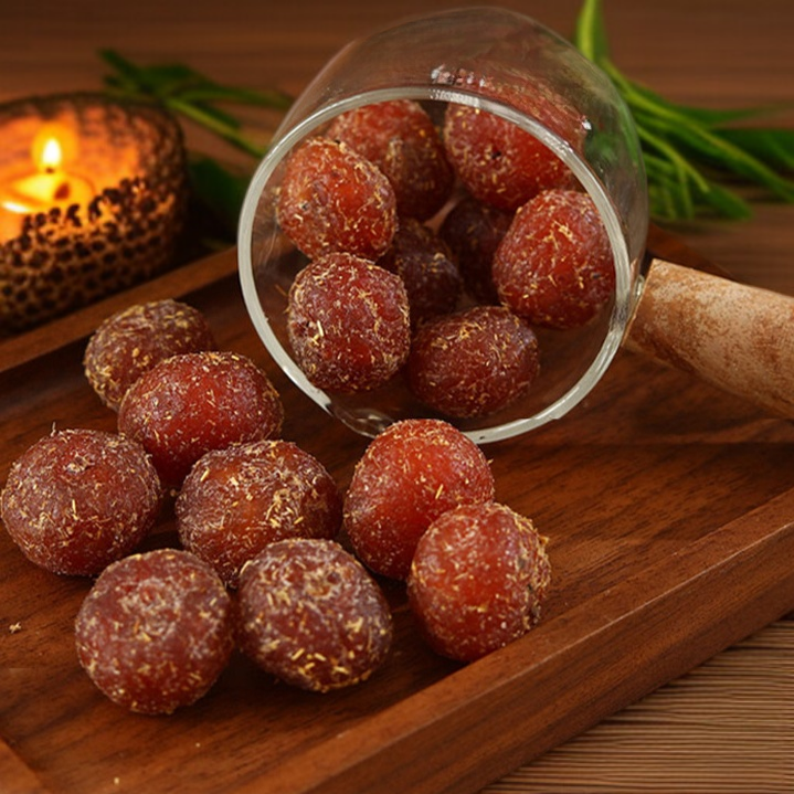 신선한 유감과 차오산 특산 과일 무설탕 감초 유감과 입에서 녹는 감귤과