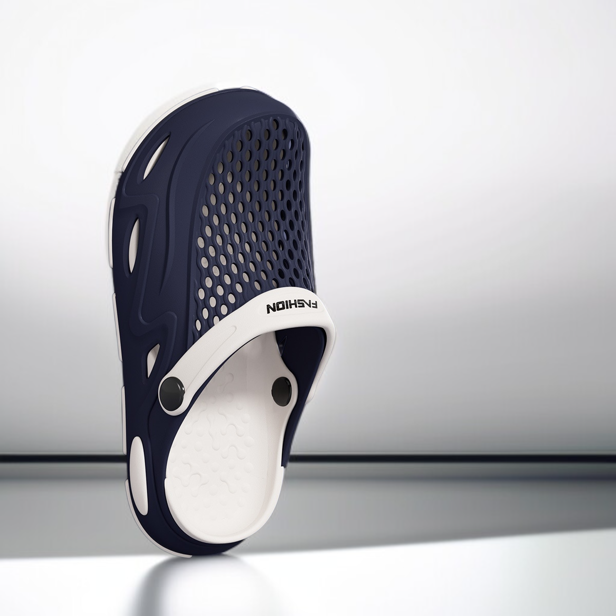 男性用のホールシューズ、アウトドアドライビングシューズ、2025年新作の滑り止めビーチシューズ、通気性と耐摩耗性に優れたスリッパ、双方向サンダル、サマーサンダル