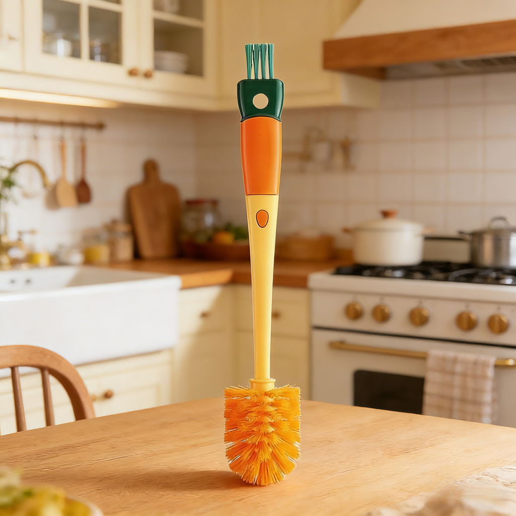 Multi-functional cleaning brush