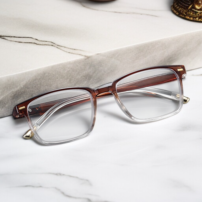 Rural-Style Vintage Black Reading Eyewear for Elderly – Sharp and Comfortable Vision