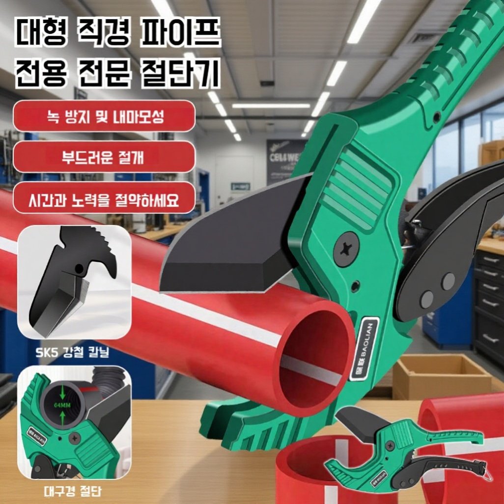 고속 절단 알루미늄 합금 PPR 파이프 커터 SK5 절단기