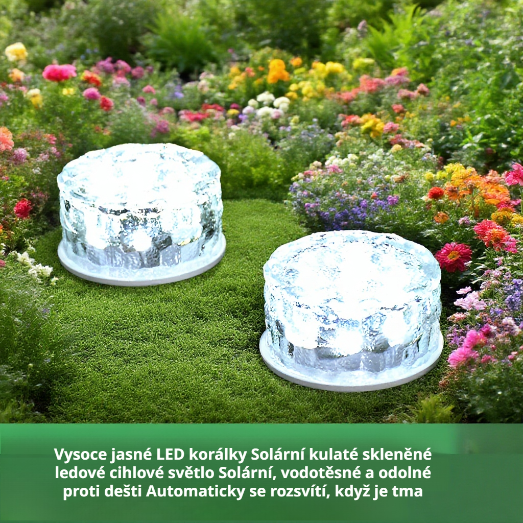 Automatická solární podzemní světla do zahrady