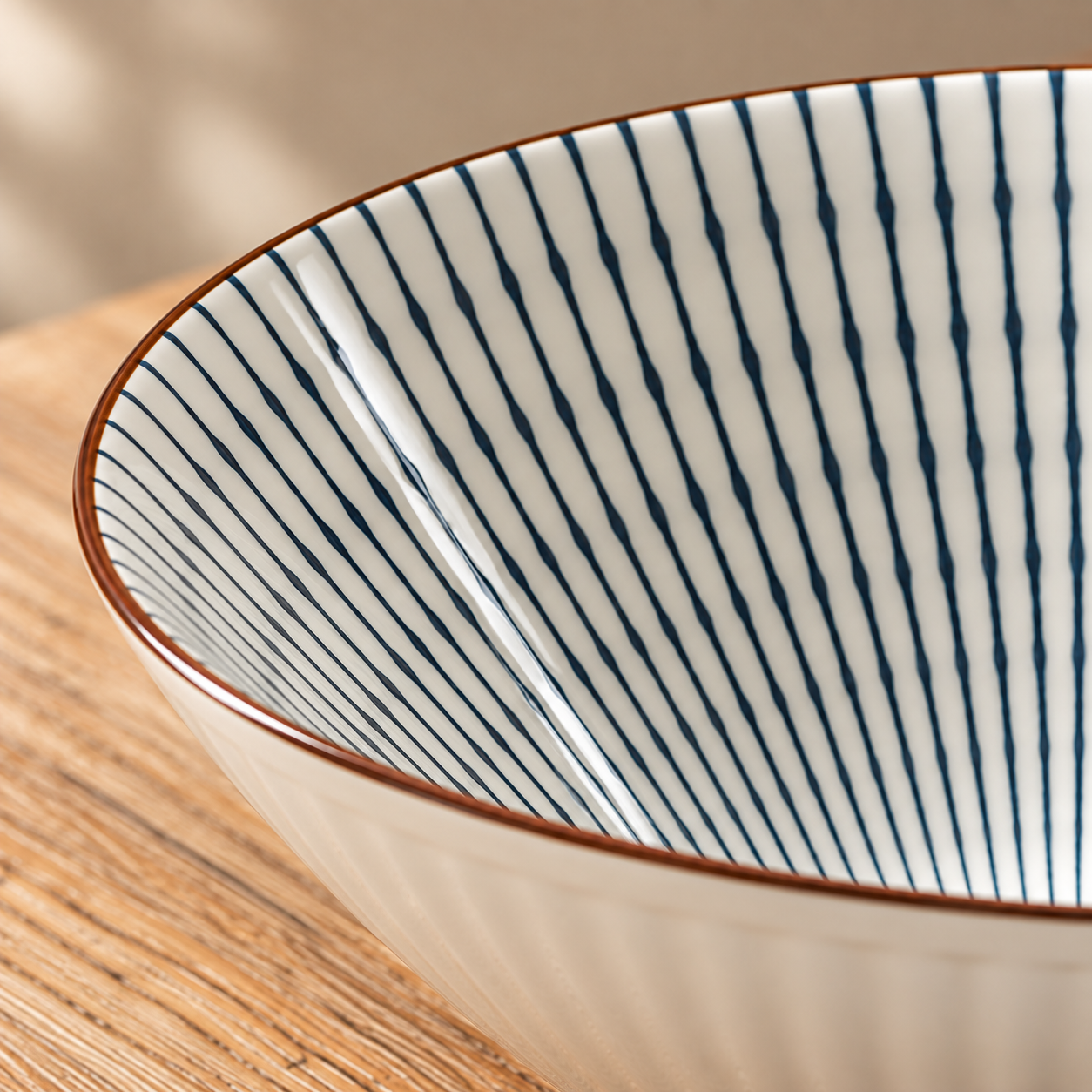 8 Inch Ceramic Rice Bowl