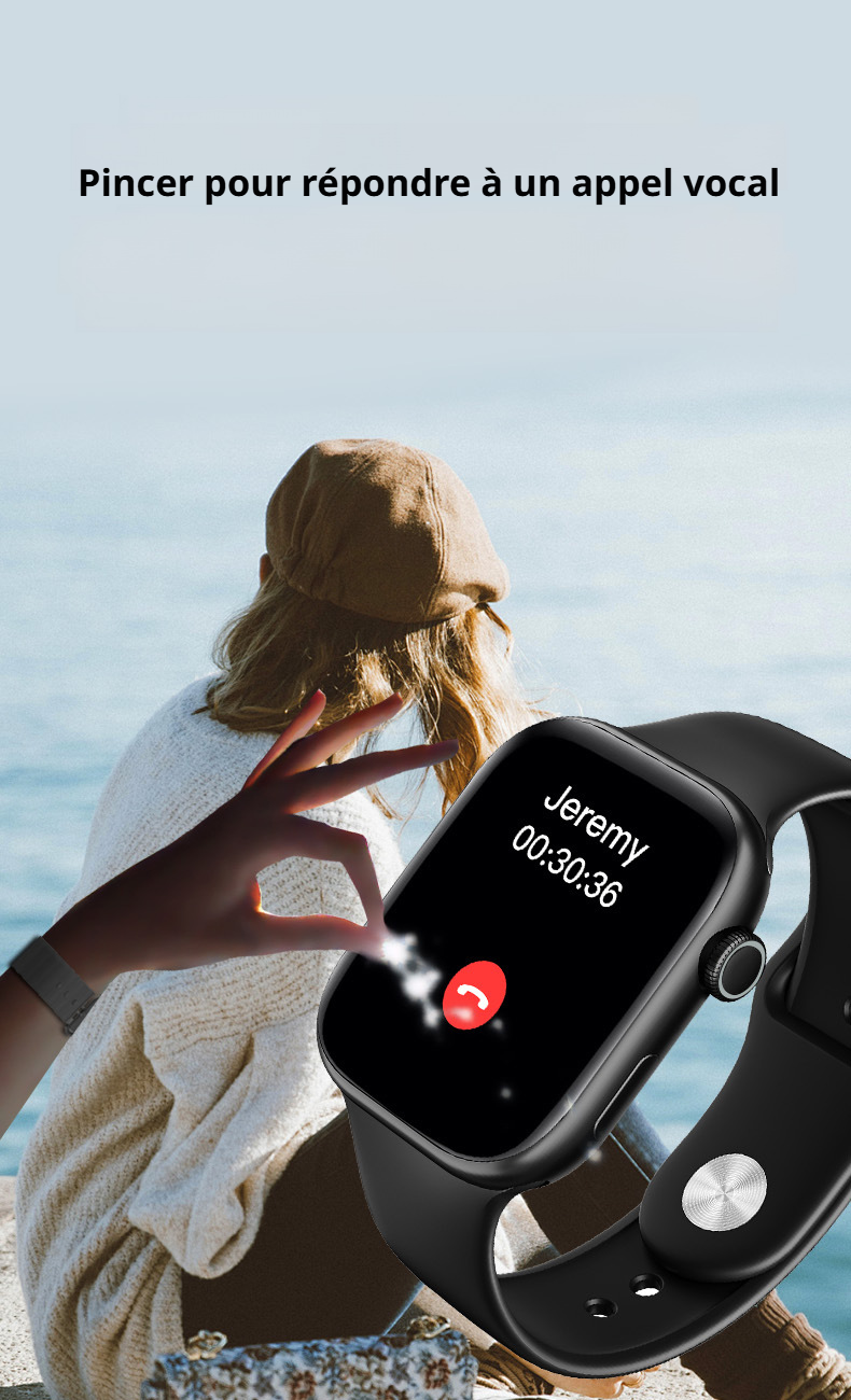 Montre connectée de sport au design moderne