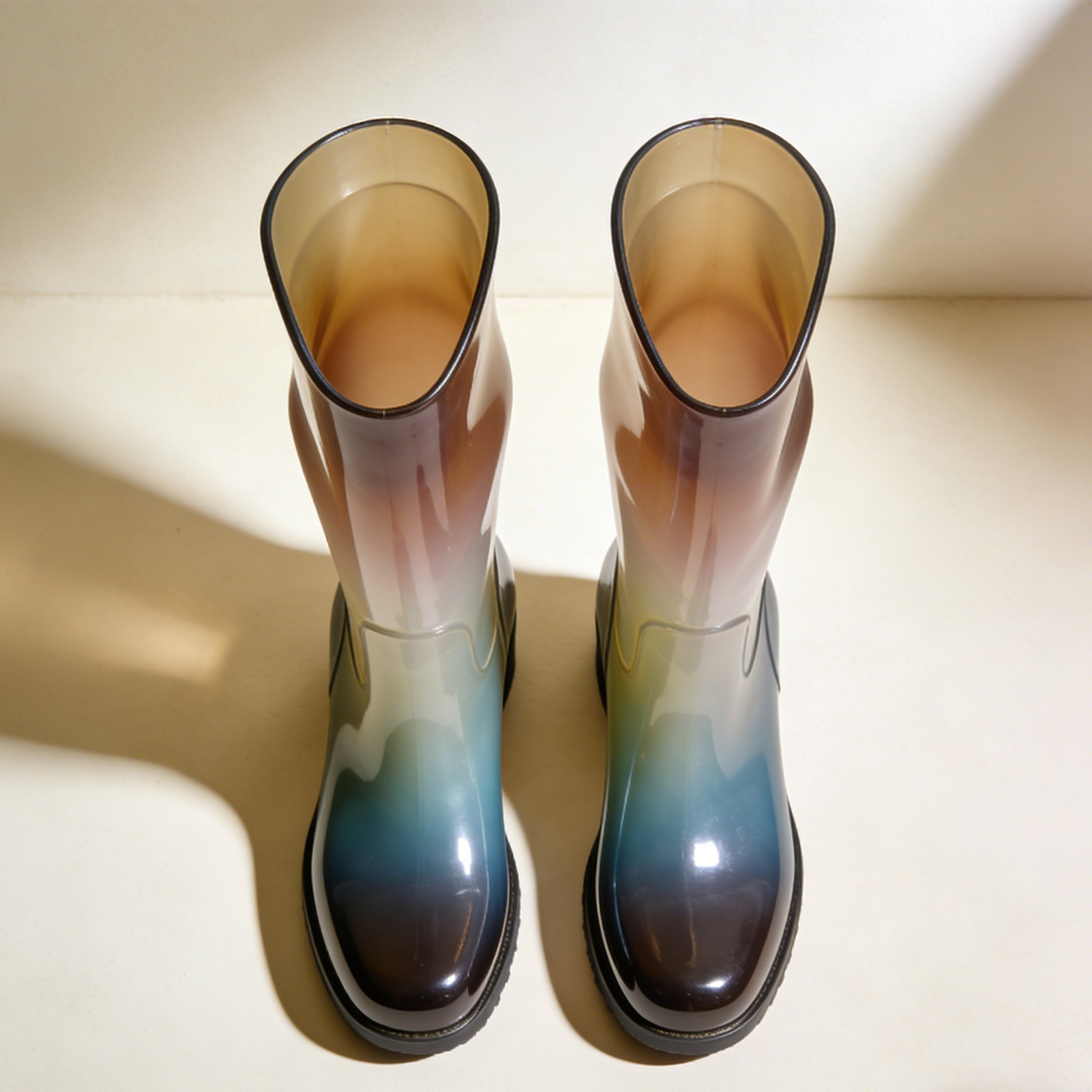 Zapatos de goma impermeables para hombre en exteriores