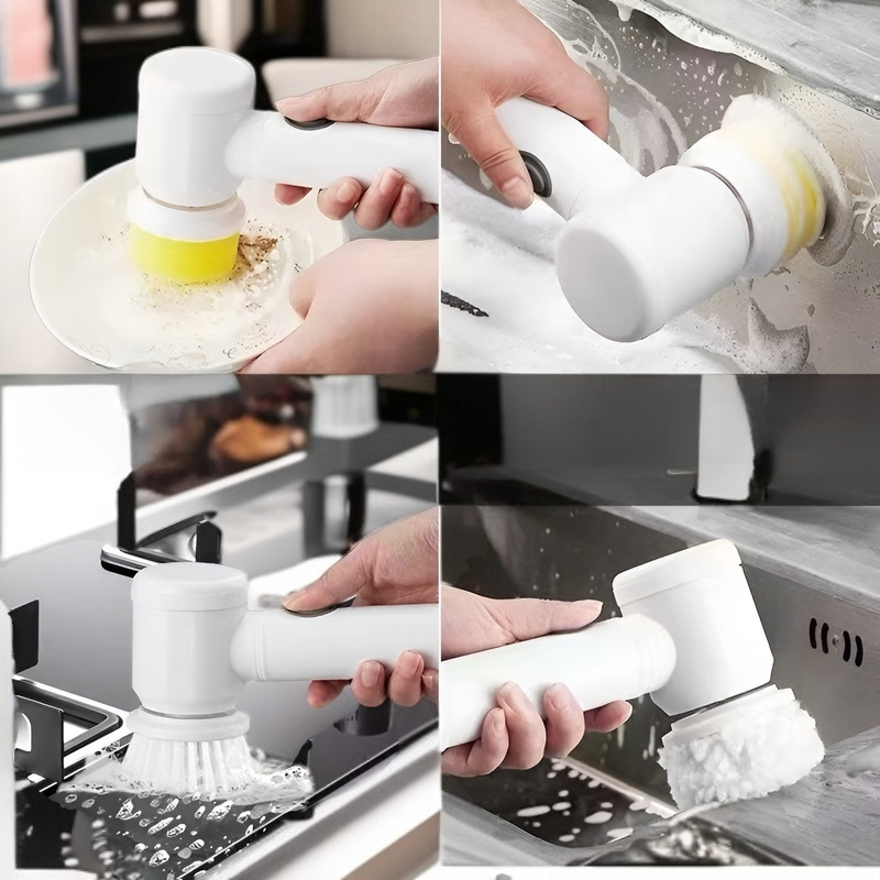 스마트 전기 설거지 청소 브러시