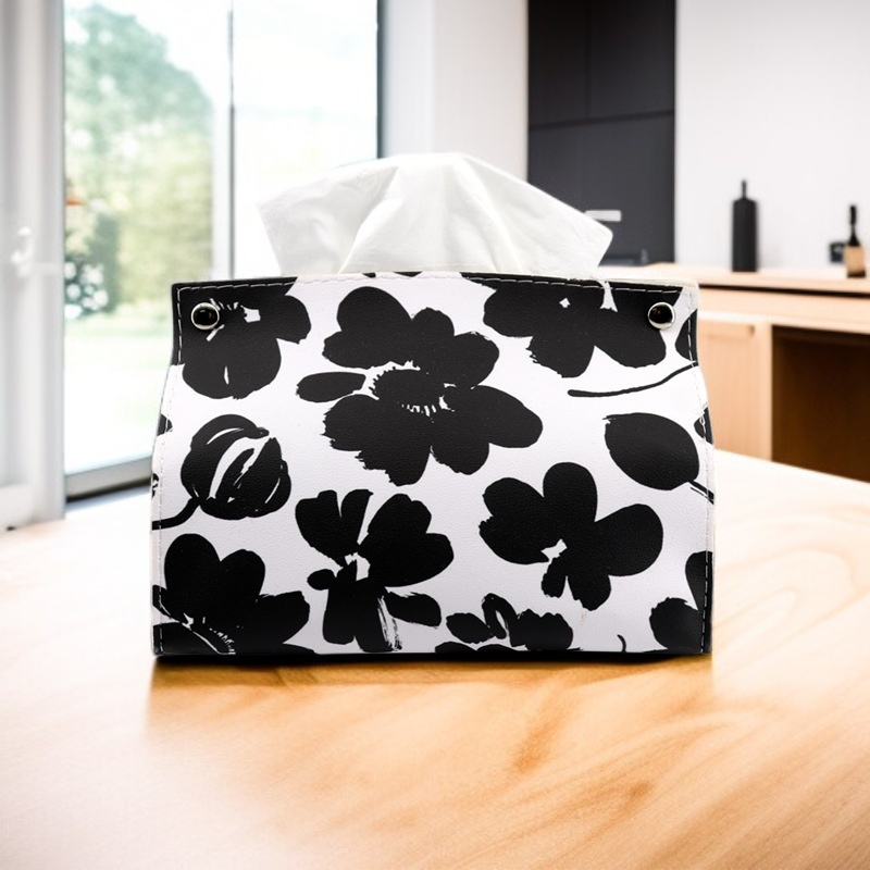 贈り物に最適な花型ティッシュケース