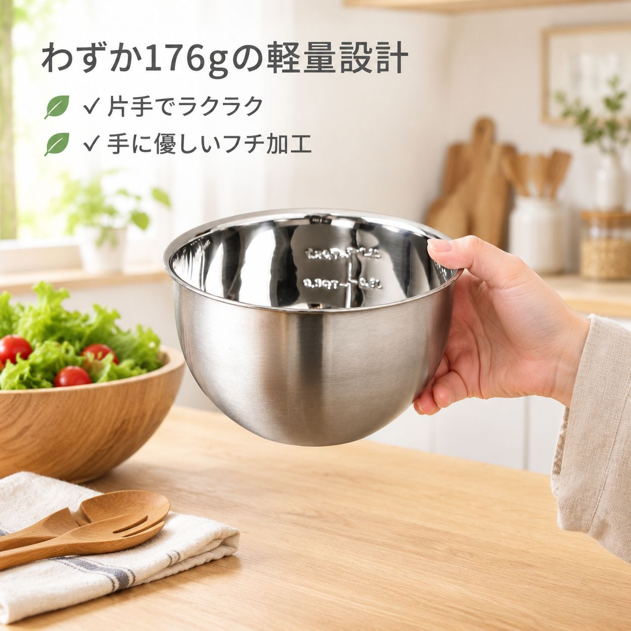 多機能ステンレスボウル
