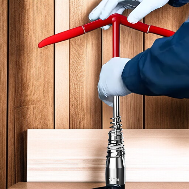 Wydłużenie wielokierunkowego klucza typu T