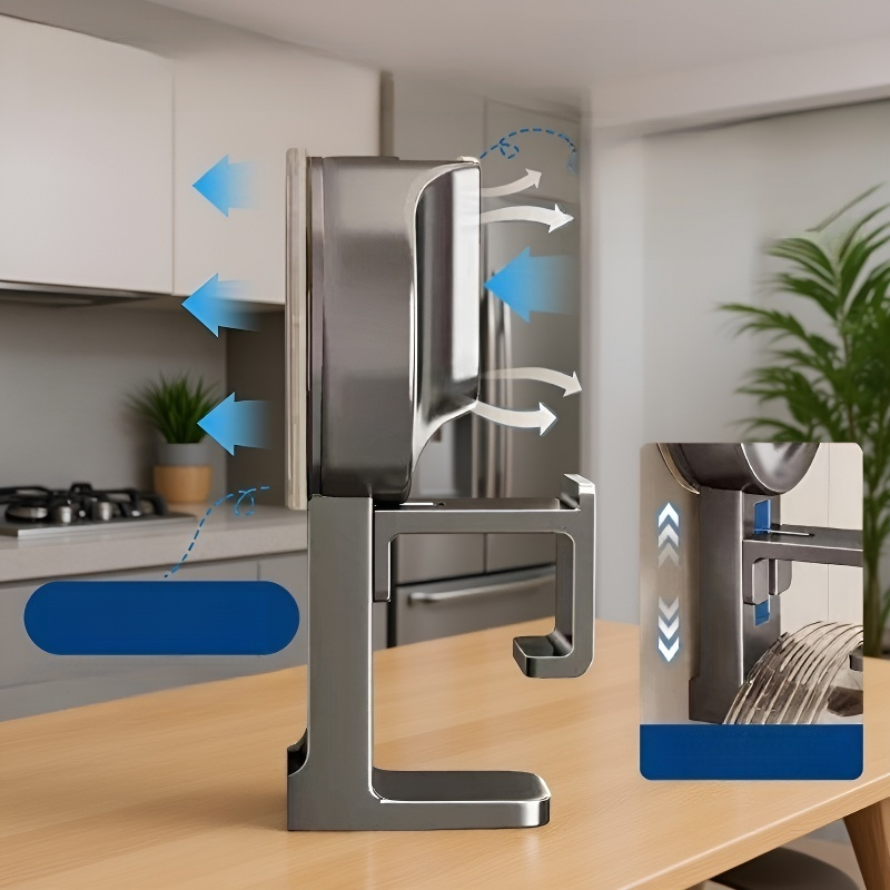 이중 접착 다기능 조절형 흡입컵 세면대 후크