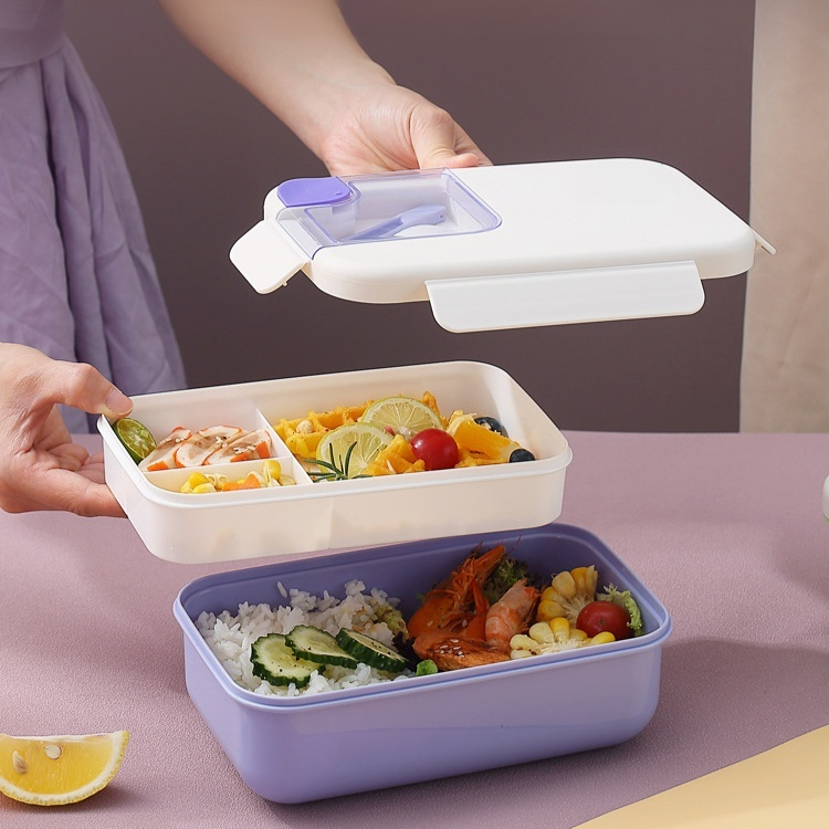 携帯用学生ランチボックス
