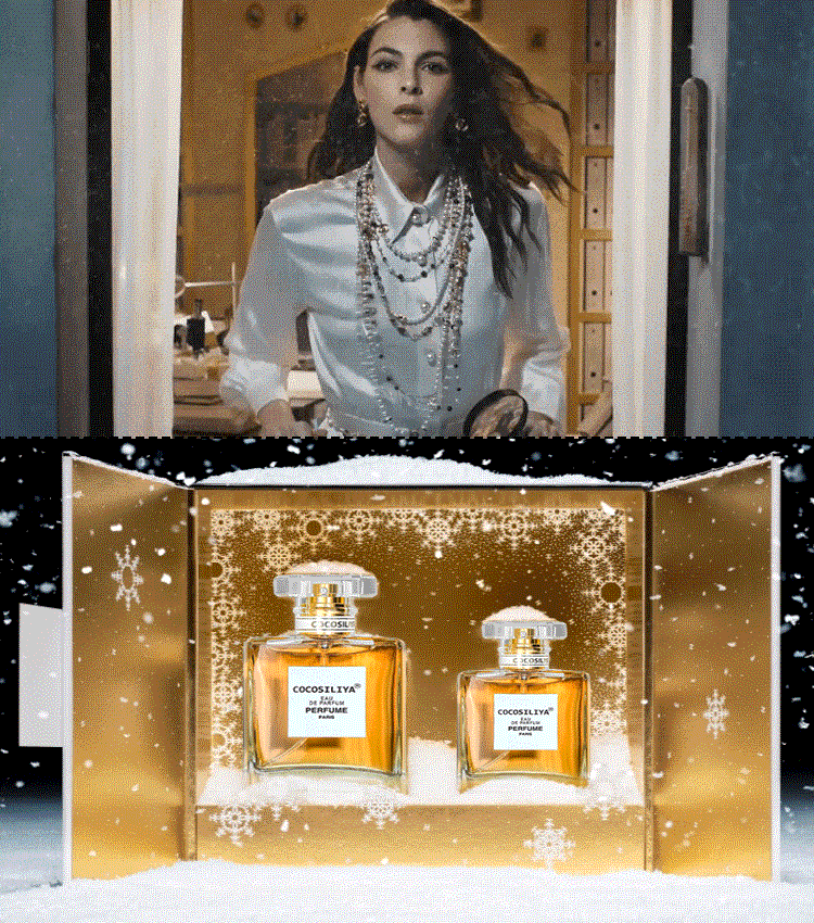 自然な立体感のある2色眉パウダー