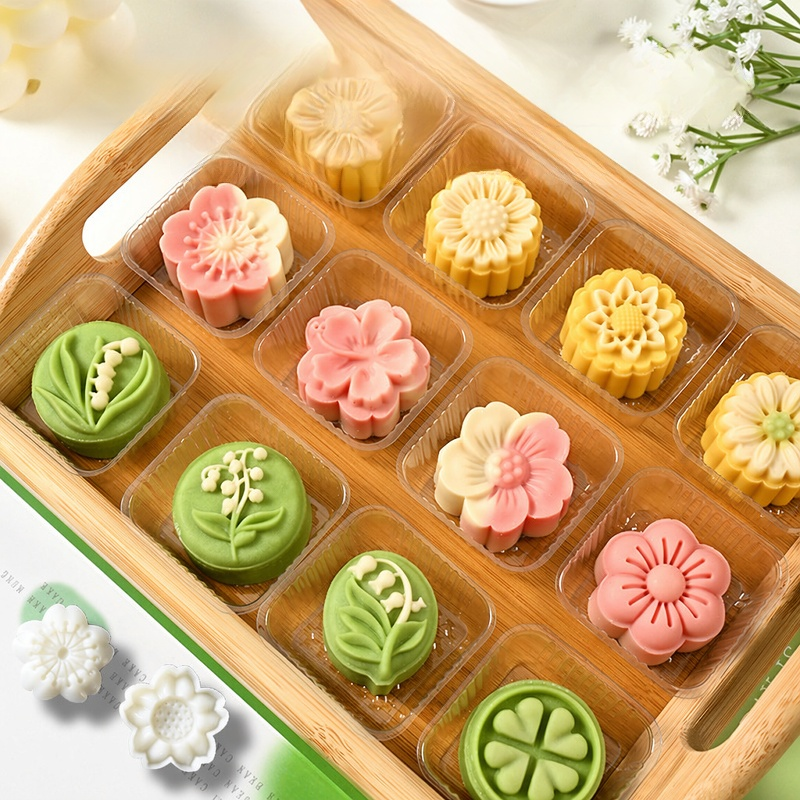 桜の花型手押し月餅型 JMY