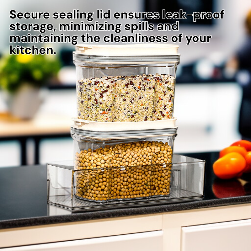 Kitchen Nut and Bean Storage Box