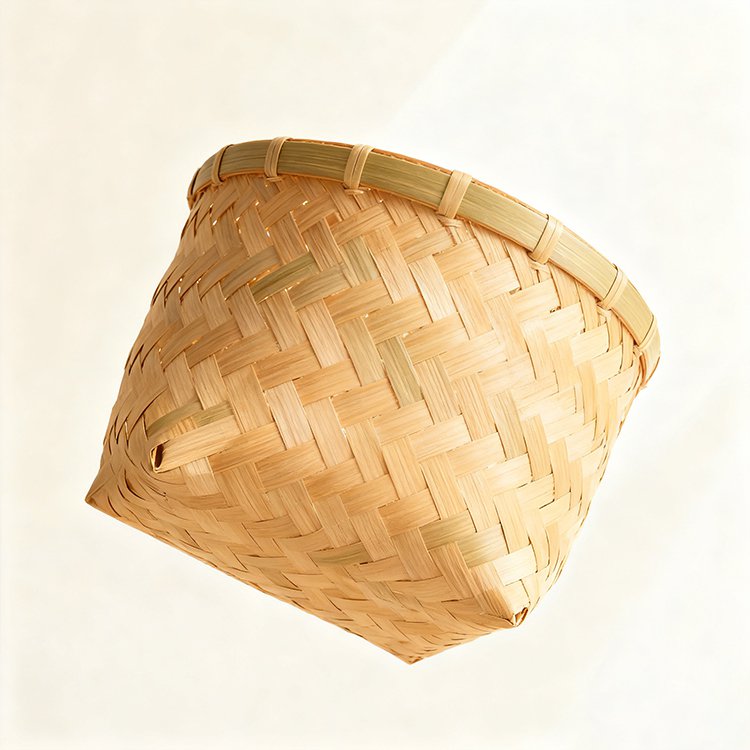 ナチュラル竹かご