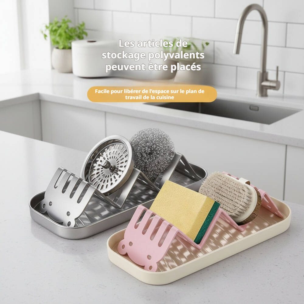 Porte-savon en acier inoxydable pour la maison