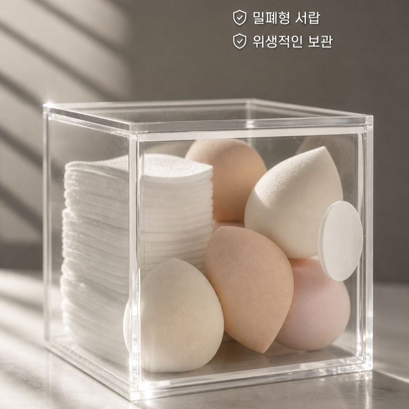 다기능 플라스틱 서랍형 수납함 화장품 악세서리 정리함